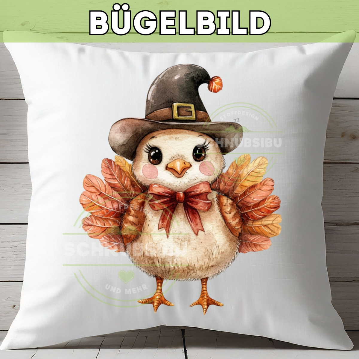 Bügelbild Halloween/Herbst VB